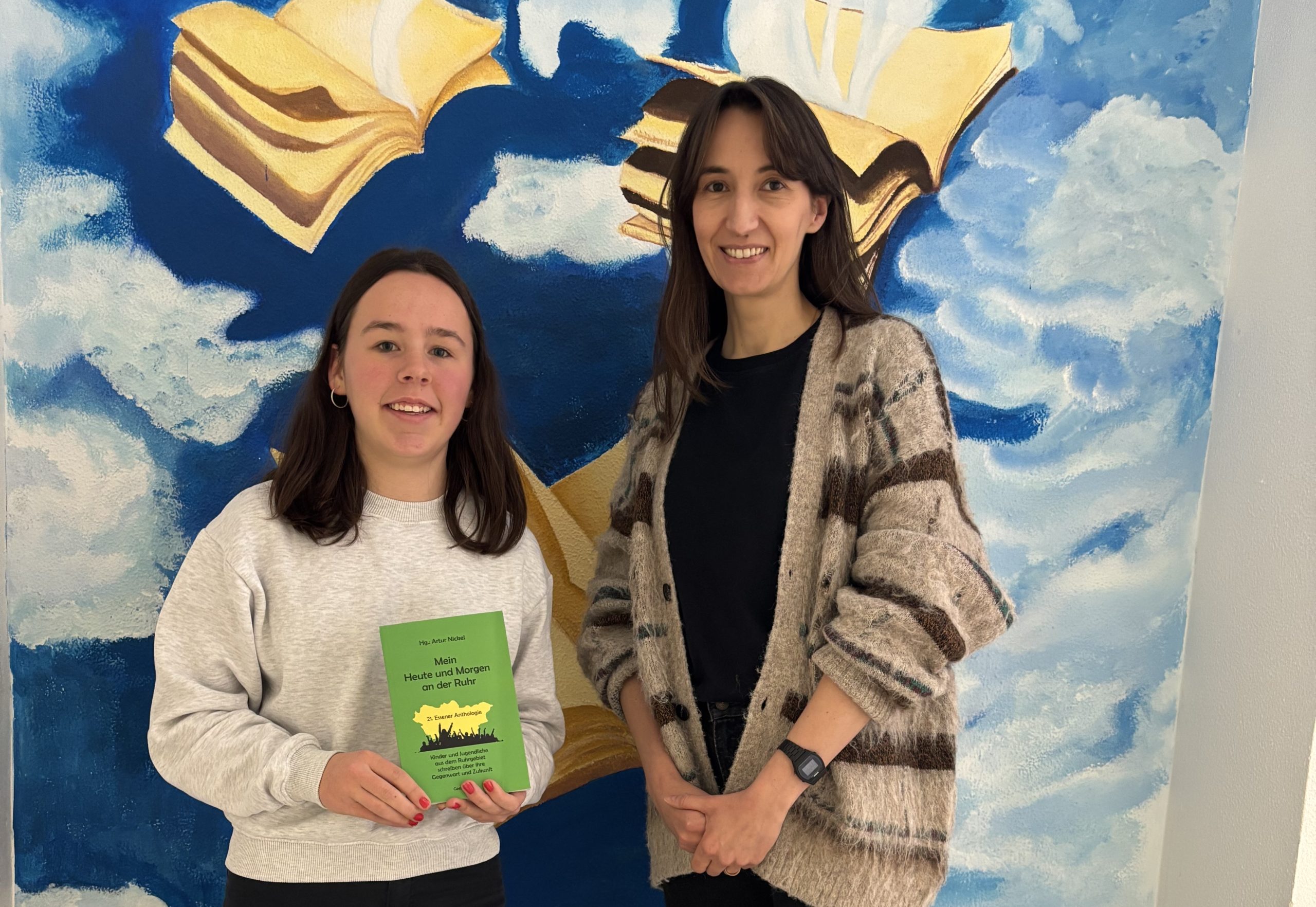 Ein erster Schritt in die Welt des literarischen Schreibens – Lea Wangler veröffentlicht Text in 21. Essener Anthologie